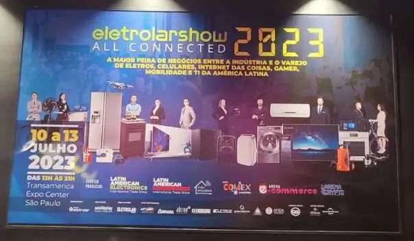 巴西圣保罗国际消费类电子及家电博览会开幕！